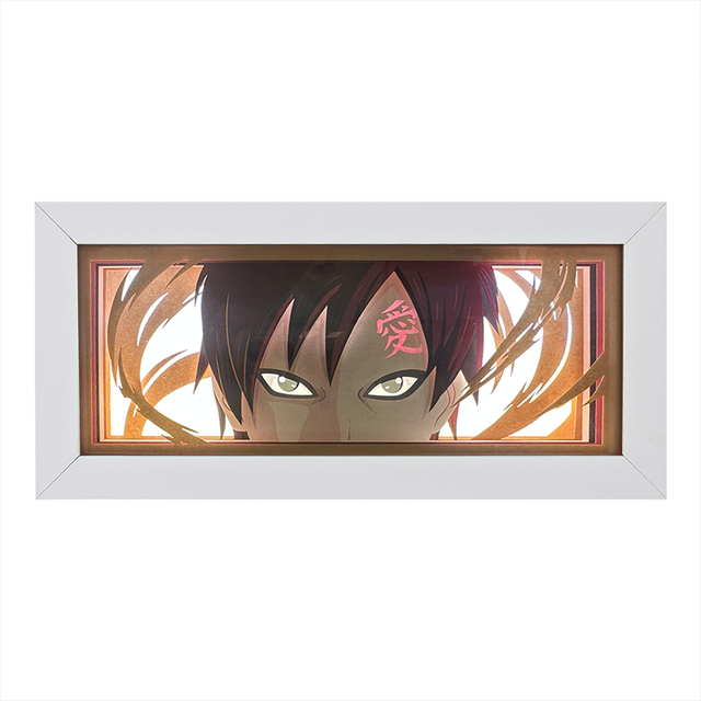 Creative Design Anime 3D Paper Cut Light Box Cartoon Anime